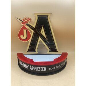 Johnny Appleseed Hard Apple Cider Distillery Display Shelf Bar Sign